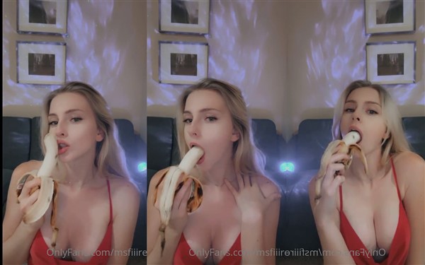[Image: MsFiiire-Nude-Banana-Blowjob-Video-Leaked.jpg]