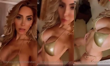 [Image: Farrah-Abraham-Topless-Golden-Bikini-Video-Leaked.jpg]