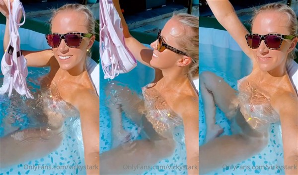 Vicky Stark Nude Hot Tub Video Leaked | LewdStars