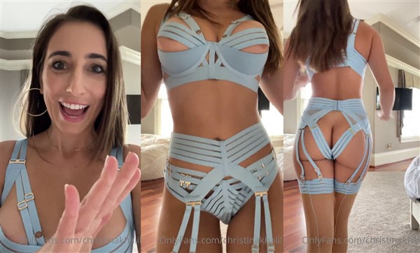 [Image: Christina-Khalil-Nude-Hot-Outfit-Try-On-...Leaked.jpg]